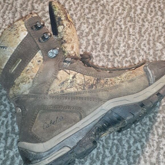Cabela’s Waterproof Thinsulate Realtree Camouflage Hunting Hiking Boots SIZE 6 - Picture 7 of 13